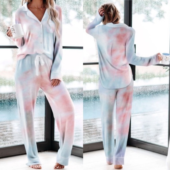 Other - Tie Dye Pajama Set